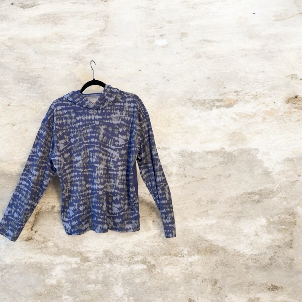 Under Armour Iso-Chill Blue Patterned Shirt